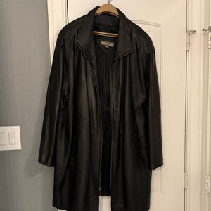 Valerie Stevens Classic Black Leather Jacket